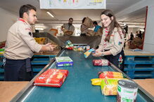 Campanha do Banco Alimentar conta com o apoio de escuteiros e diversas entidades e associações