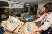 Campanha do Banco Alimentar conta com o apoio de escuteiros e diversas entidades e associações