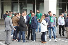 Adeptos do Sporting em Alvalade pedem demissão de Bruno de Carvalho