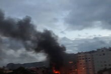 Incêndio nas Laranjeiras