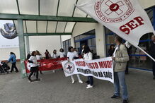 Protesto de enfermeiros em Viseu