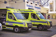 Estiveram inoperacionais onze ambulâncias e três motas do INEM