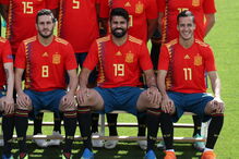 Seleção ‘Roja’ fez ontem a foto oficial