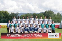 Alemanha fez ontem a sua fotografia de família, com os 23 selecionados e a equipa técnica 