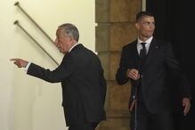 Seleção nacional foi recebida em Belém por Marcelo Rebelo de Sousa