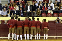 Grupo de forcados dedica uma pega aos diretores do Correio da Manhã e da CMTV