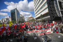 Milhares de pessoas desfilaram em Lisboa a exigir valorização do trabalho