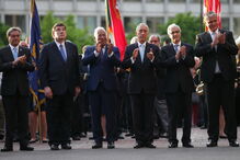 Marcelo Rebelo de Sousa e António Costa em Boston