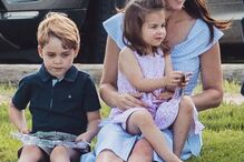 Kate Middleton, George, Charlotte 