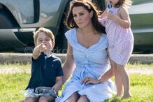 Kate Middleton, George, Charlotte 