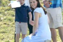 Kate Middleton, George, Charlotte 