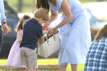 Kate Middleton, George, Charlotte 