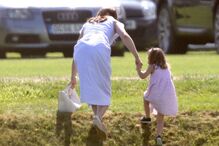 Kate Middleton, George, Charlotte 
