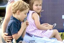 Kate Middleton, George, Charlotte 