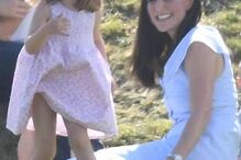 Kate Middleton, George, Charlotte 