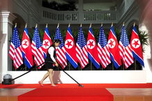 kim jong-un, trump, cimeira, singapura, estados unidos, coreia do norte