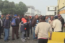Pescadores protestam em Matosinhos
