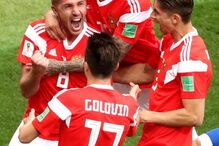 Rússia bate arábia Saudita na abertura do Mundial