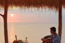 Kelly Bailey está de férias em Bali com Lourenço Ortigão