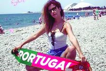 Ana Moura foi ver o Mundial à Rússia