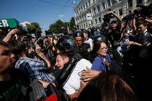 Manifestação gay em Kiev