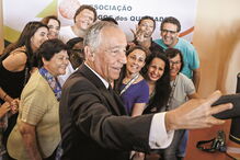 Marcelo Rebelo de Sousa em Pedrógão Grande, um ano depois da tragédia