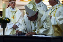 Ordenação de D. António Luciano como bispo de Viseu