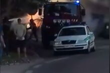  Carro incendeia-se em Benavente 