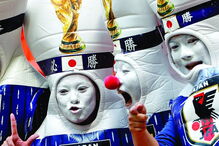 Japoneses não pouparam nos disfarces