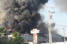 Fogo na fábrica da Beiragel, em Viseu