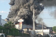 Fogo na fábrica da Beiragel, em Viseu