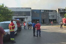 Fábrica de congelados de Viseu destruída por incêndio