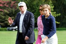 Donald Trump, Melania Trump, Barron Trump, Ivanka Trump