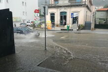Granizo que caiu em Lamego foi captado em imagem por Joana Santos