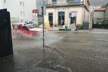 Granizo que caiu em Lamego foi captado em imagem por Joana Santos