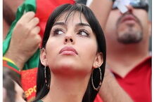 Georgina Rodríguez apoia seleção nacional e Ronaldo na Rússia