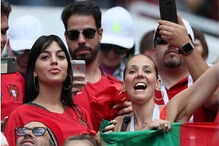 Georgina Rodríguez apoia seleção nacional e Ronaldo na Rússia