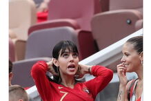 Georgina Rodríguez apoia seleção nacional e Ronaldo na Rússia