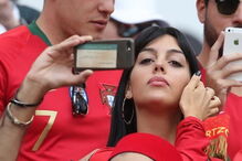 Georgina Rodríguez apoia seleção nacional e Ronaldo na Rússia