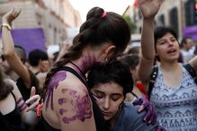 Protestos em Madrid contra La Manada