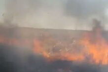 Incêndio na Urbanização de Rio Caya 