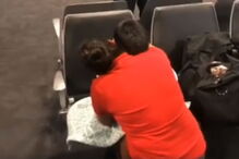 Beata Meija-Meija reencontra-se com o filho