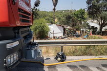 Bombeiros controlaram chamas 