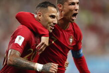 Ricardo Quaresma e Cristiano Ronaldo em 2018