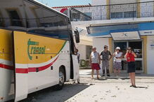  Acidente com autocarro em Albufeira