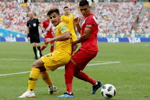 Austrália e Peru em jogo do Mundial da Rússia