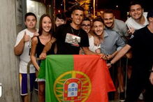 João Cancelo na chegada a Turim