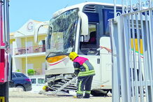 Acidente com autocarro