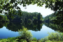 Albufeira da barragem do engenheiro Duarte Pacheco