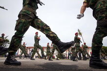 Cerimónia do 56.º aniversário dos Comandos